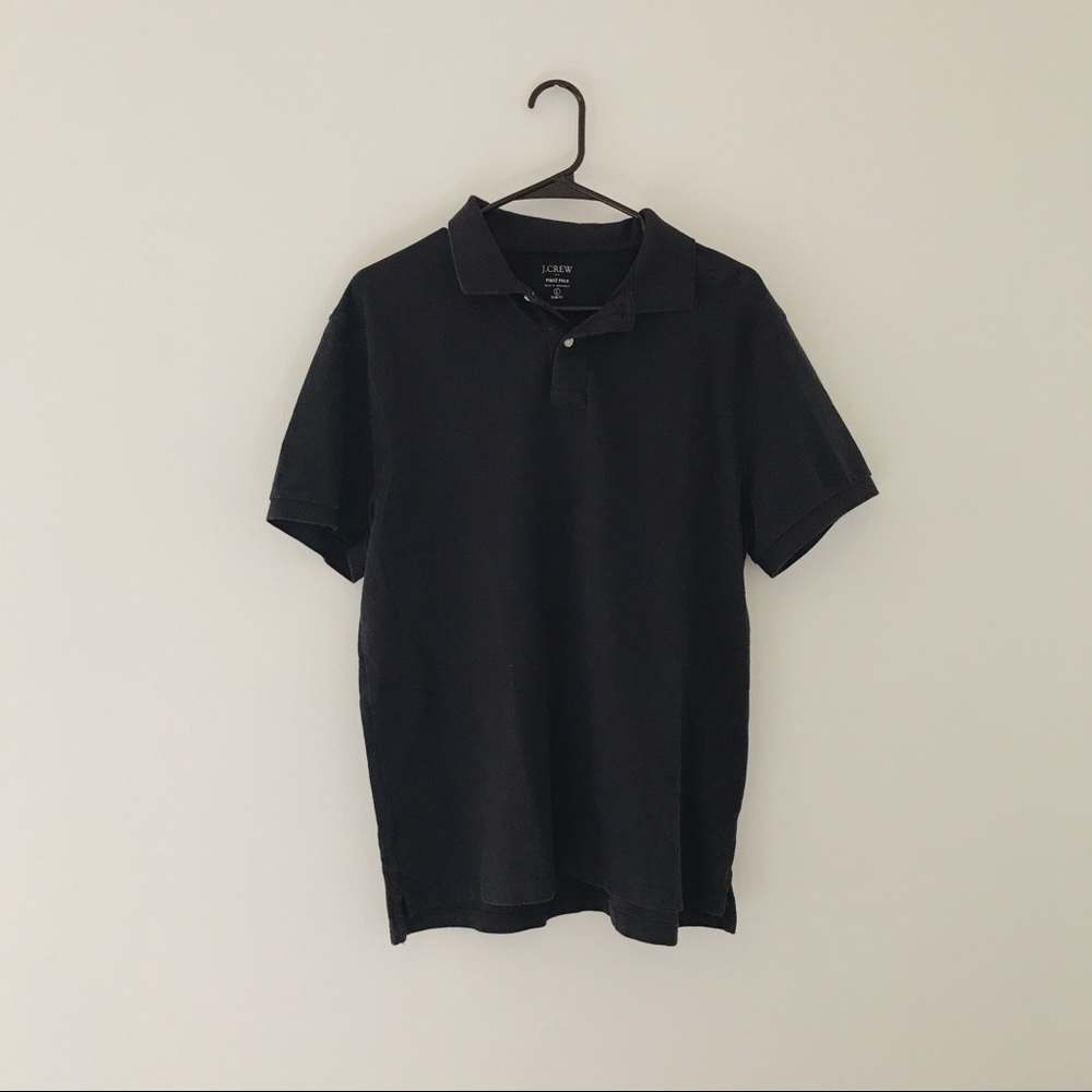 J. Crew Factory pique polo - Navy